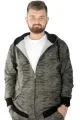 Erkek Sweat Kapşon Fermuarlı Kamuflaj 22546 Haki [product_color]