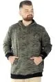 Erkek Sweat Kapşon Kanguru Kamuflaj 22547 Haki [product_color]