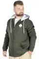 Erkek Sweat Kapşonlu Fermuarlı 22539 Haki [product_color]