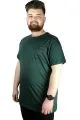 Erkek T shirt Bis Yaka Baskılı Always Myself 22147 Nefti [product_color]