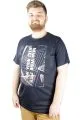 Erkek T shirt Bis Yaka New York City 22112 Lacivert LACIVERT