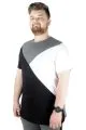 Erkek T shirt Parçalı CYMD 22132 Antramelanj ANTRASIT