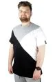 Erkek T shirt Parçalı CYMD 22132 Grimelanj GRI