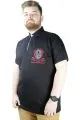 Erkek T shirt Polo Boat Club 22301 Siyah SIYAH