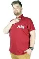 Erkek T shirt Polo New York Throwback 22302 Bordo BORDO