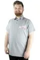 Erkek T shirt Polo New York Throwback 22302 Gri Melanj GRI