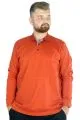 Erkek Uzun Kol Polo Cepsiz İnterlok M 22461 Kiremit [product_color]