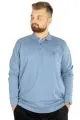 Erkek Uzun Kol Polo Cepsiz İnterlok M 22461 Mavi [product_color]