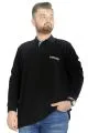 Erkek Uzun Kol Polo The Less Waffle 22462 Siyah [product_color]