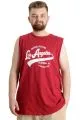 Big Size Mens athlete LOS ANGELES 23005 Burgundy