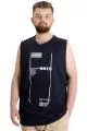 Big Size Mens athlete DETRO 23007 Navy Blue