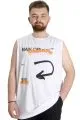 Big Size Mens athlete MAN 23009 White