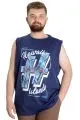 Big Size Mens athlete HAWAII 23011 Indigo
