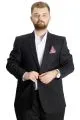 Big Size Mens Suit Star 23022 Black