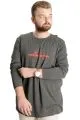 Big Size Mens T-Shirt Explore Further 23098 Khaki