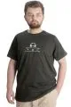 Big Size Mens T-Shirt HEADSET 23101 Khaki