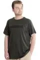 Big Size Mens T-Shirt SOUNDNESS 23114 Khaki