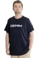 Big Size Mens T-Shirt DENIM 23115 Navy Blue