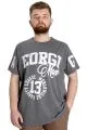 Big Size Mens T-Shirt GEORGIA 23136 AntraMelange