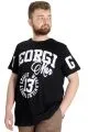 Big Size Mens T-Shirt GEORGIA 23136 Black