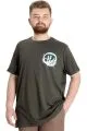 Big Size Mens T-Shirt FOREVER 23138 Khaki