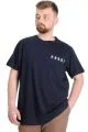 Big Size Mens T-Shirt PHOBIA 23143 Navy Blue