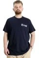 Büyük Beden Erkek T-shirt TRUST 23150 Lacivert