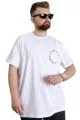 Büyük Beden Erkek T-shirt WHAT IS 23151 Beyaz