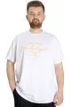 Big Size Mens T-Shirt ACTUALLY 23159 White