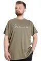 Big Size Mens T-Shirt MUHAMMED ALI 23160 Khaki