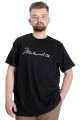 Büyük Beden Erkek T-shirt MUHAMMED ALI 23160 Siyah