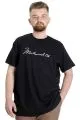 Big Size Mens T-Shirt MUHAMMED ALI 23160 Black