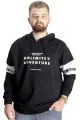 Big Size Sweat Kanguru Adventure 23165 Black