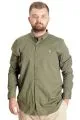 Big Size Mens Shirt Tom Oxford 23303 Khaki