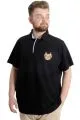 Big Size Mens T-Shirt Polo CHOOSE YOUR MODE 23321 Black