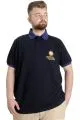 Büyük Beden Erkek Polo T-shirt RANGERS 23342 Lacivert