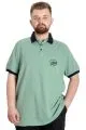Büyük Beden Erkek Polo T-shirt POTENT 23348 Çağla YESIL