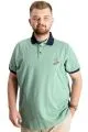 Big Size Mens T-Shirt Polo Turning Prime 23349 Cagla