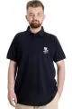 Büyük Beden Erkek Polo T-shirt TURNING PRIME 23349 Lacivert