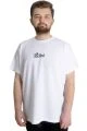 Büyük Beden Erkek T-shirt NEWYORK WAFFLE 23400 Beyaz