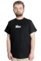 Büyük Beden Erkek T-shirt NEWYORK WAFFLE 23400 Siyah