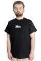 Big Size Mens T-Shirt NEWYORK WAFFLE 23400 Black