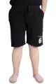 Big Size Mens Capri MD COLLECTION 23411 Black