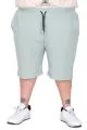 Big Size Mens Short 23498 ALMOND