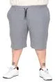 Big Size Mens Short 23498 DARK BLUE