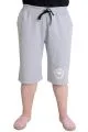 Big Size Mens Capri SPORT WEAR CO 23505 Grey Melange