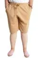 Big Size Mens Short INTERLOK 23515 Beige