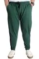 Big Size Sweatpants Garnili 23518 Blue