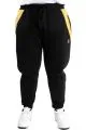 Big Size Mens Garnili Sweatpants Three yarn thick 23519 Black-Hardal