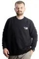 Big Size Mens Sweathirt Crew Neck Sweat 23525 Black